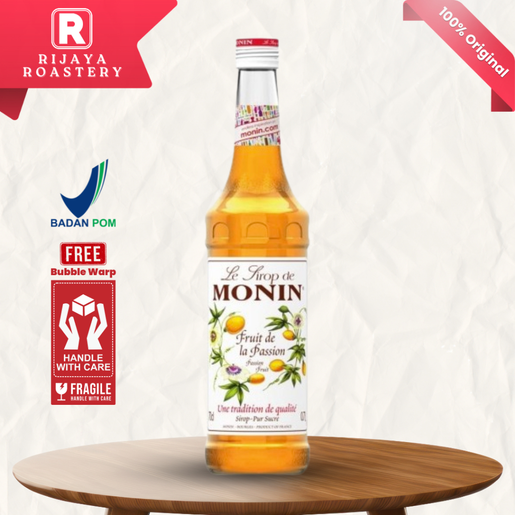 Jual Monin Passion Fruit Syrup Cl Ml Shopee Indonesia