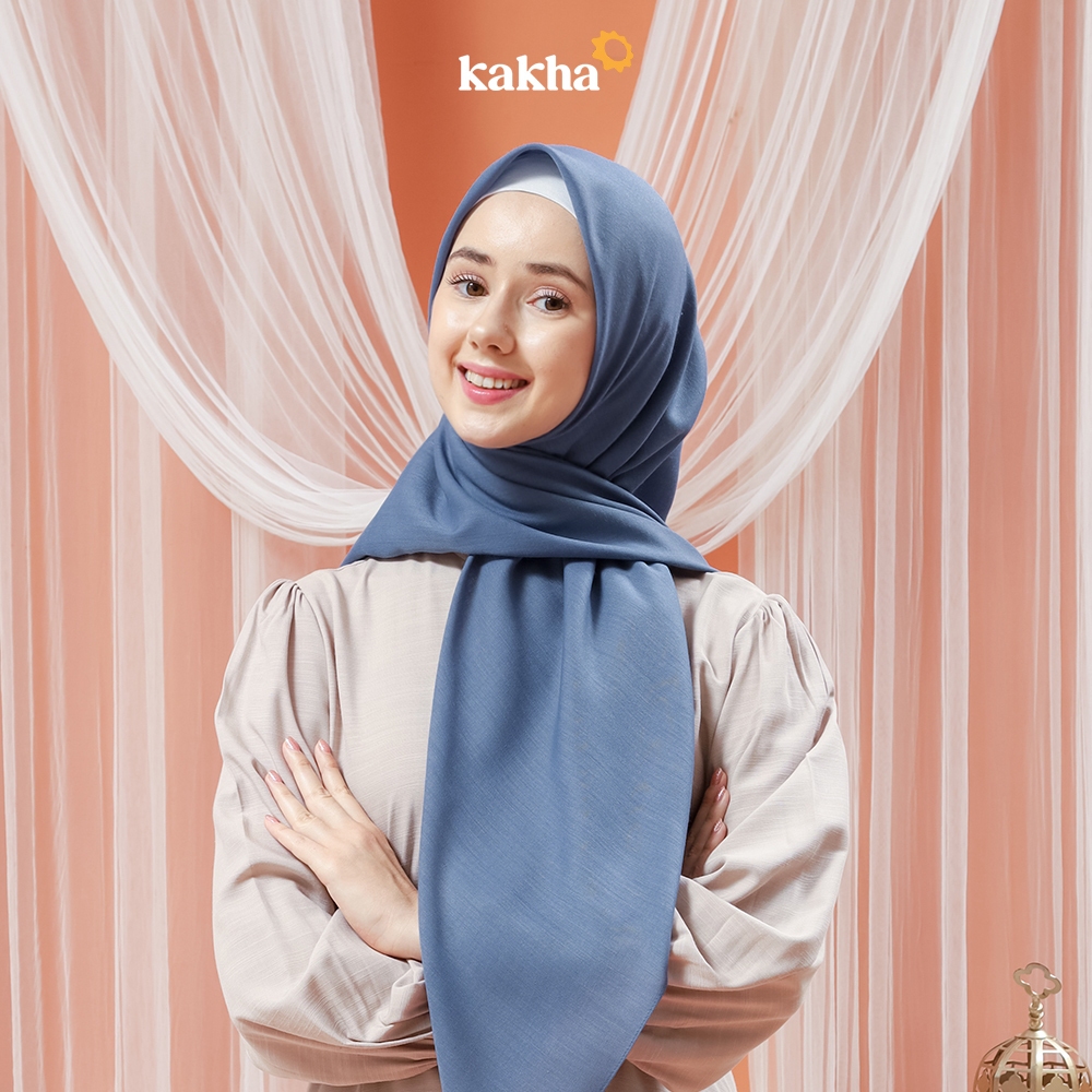 Jual KAKHA Beli 3 100 Ribu Jilbab Segi Empat 30 Warna Polos Hijab