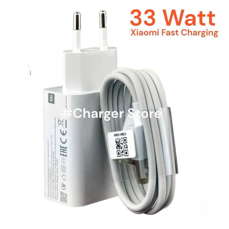 Jual Charger Xiaomi Original 100 Fast Charging Casan Redmi 33 Watt 9A