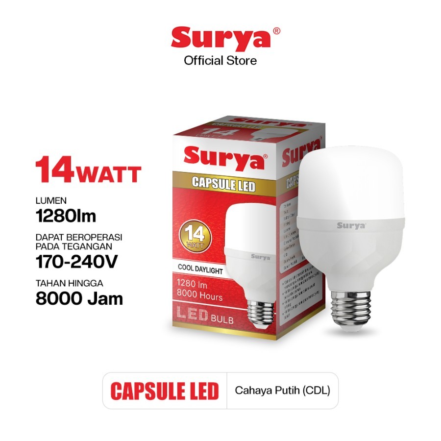 Jual Lampu Capsule Led Surya Watt Shopee Indonesia