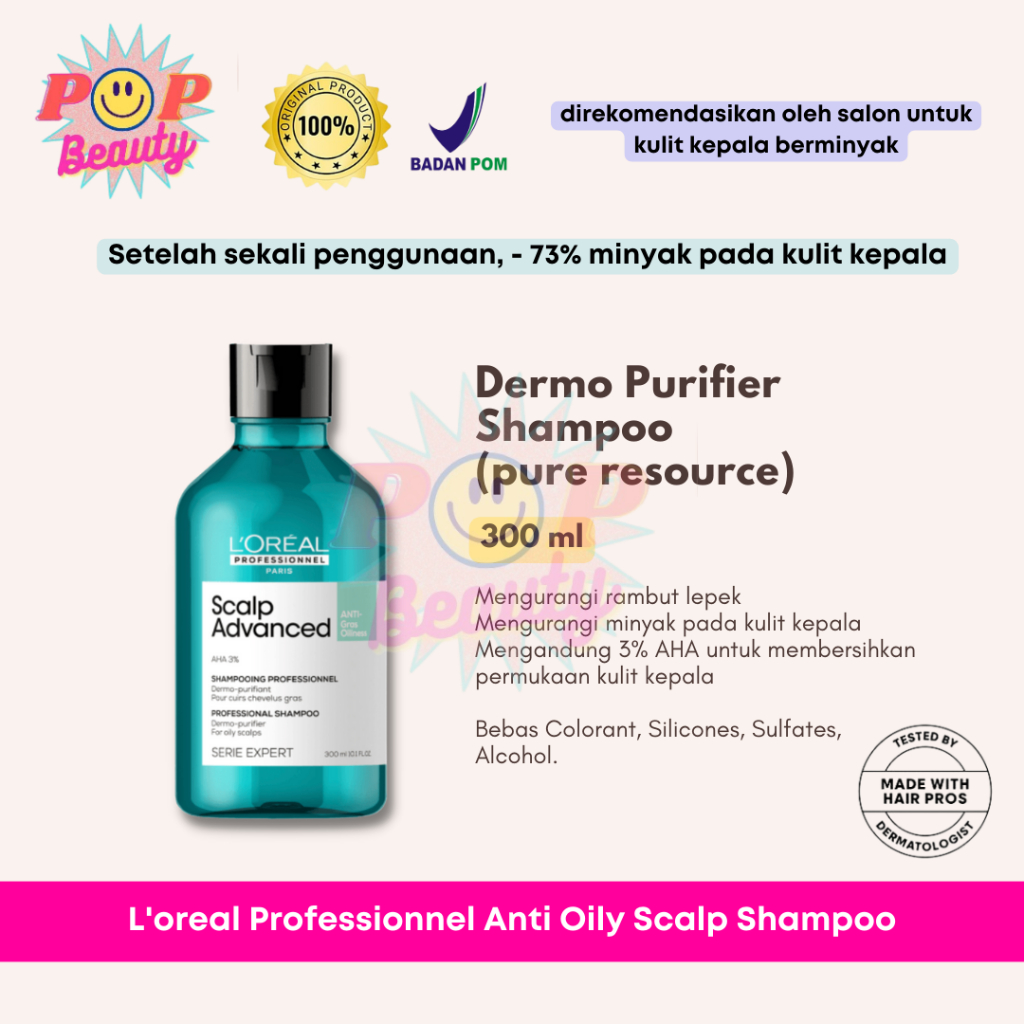 Jual Loreal Serie Expert Scalp Advanced Dermo Purifier Pure Resource