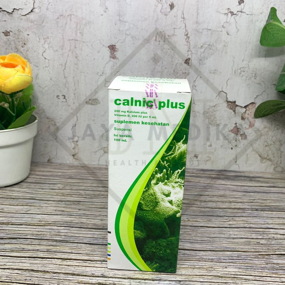 Jual Calnic Plus Sirup 100ml Kalsium Dan Vitamin D Shopee Indonesia