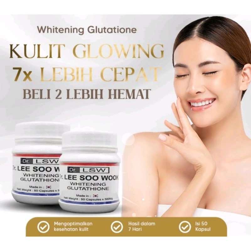 Jual Dr Lsw Asli Original Dr Lsw Whitening Glutathione Lee Soo Wook