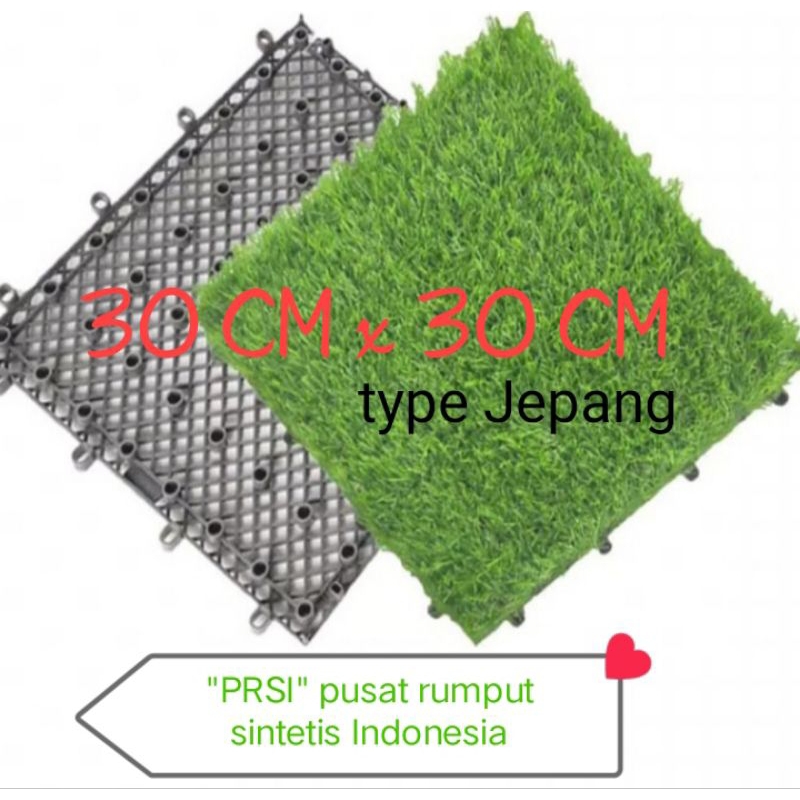 Jual Lantai Rumput Sintesis Ukuran Cm X Cm Rumput Type Jepang