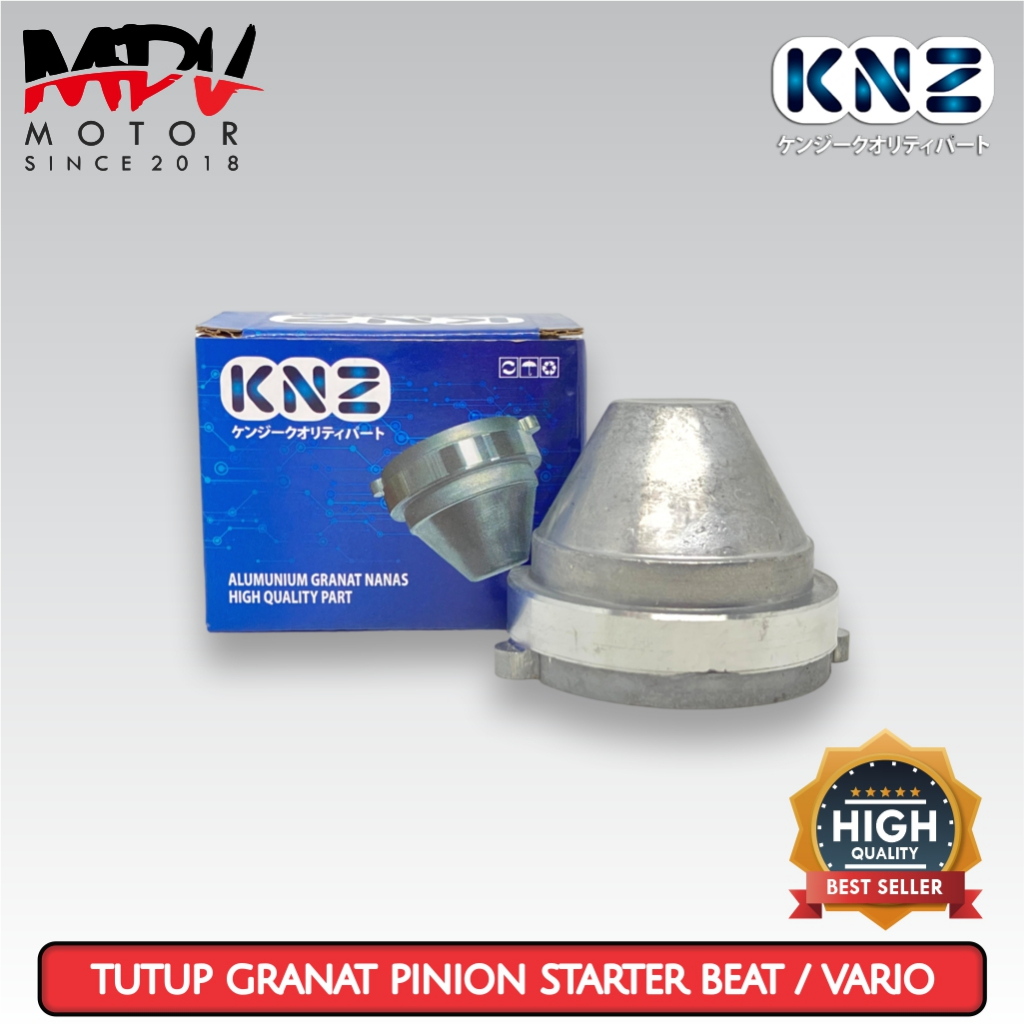 Jual TUTUP GRANAT PINION STARTER BEAT VARIO KNZ Shopee Indonesia