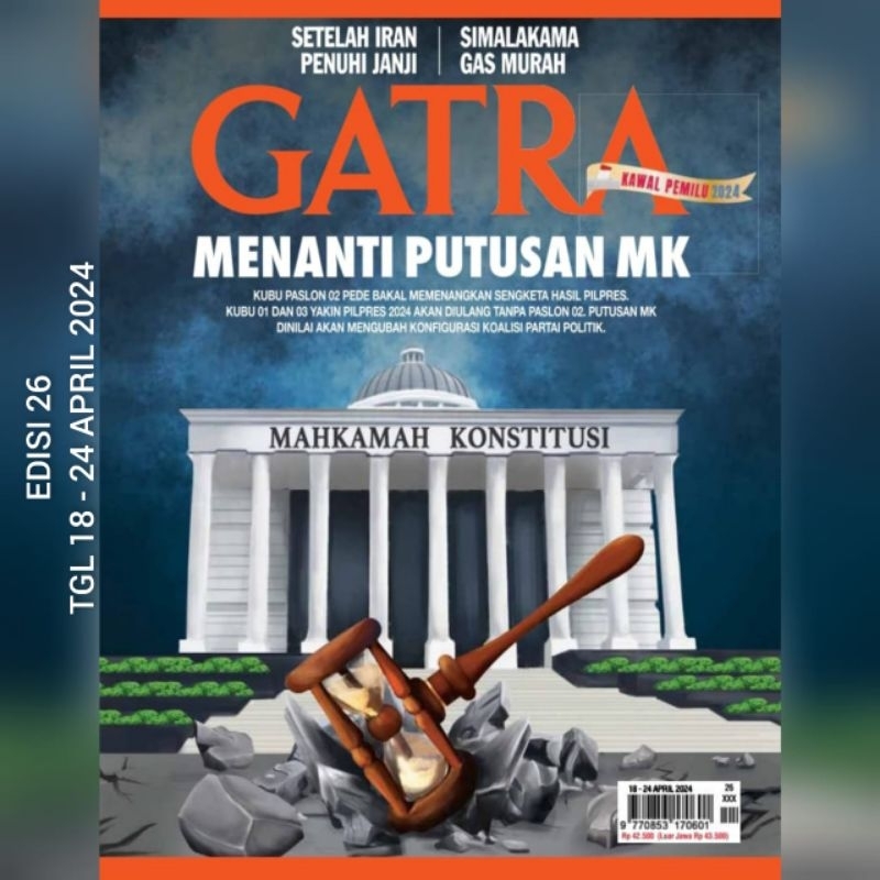 Jual Majalah Gatra Edisi Januari April Shopee Indonesia