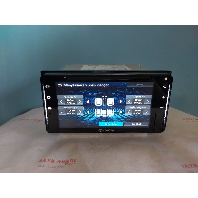 Jual Head Unit Original Toyota Agya GR 2022 Shopee Indonesia