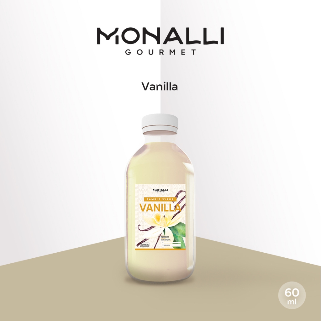 Jual Sample Monalli Premium Syrup 60 ML Gourmet Syrup Sirup Minuman