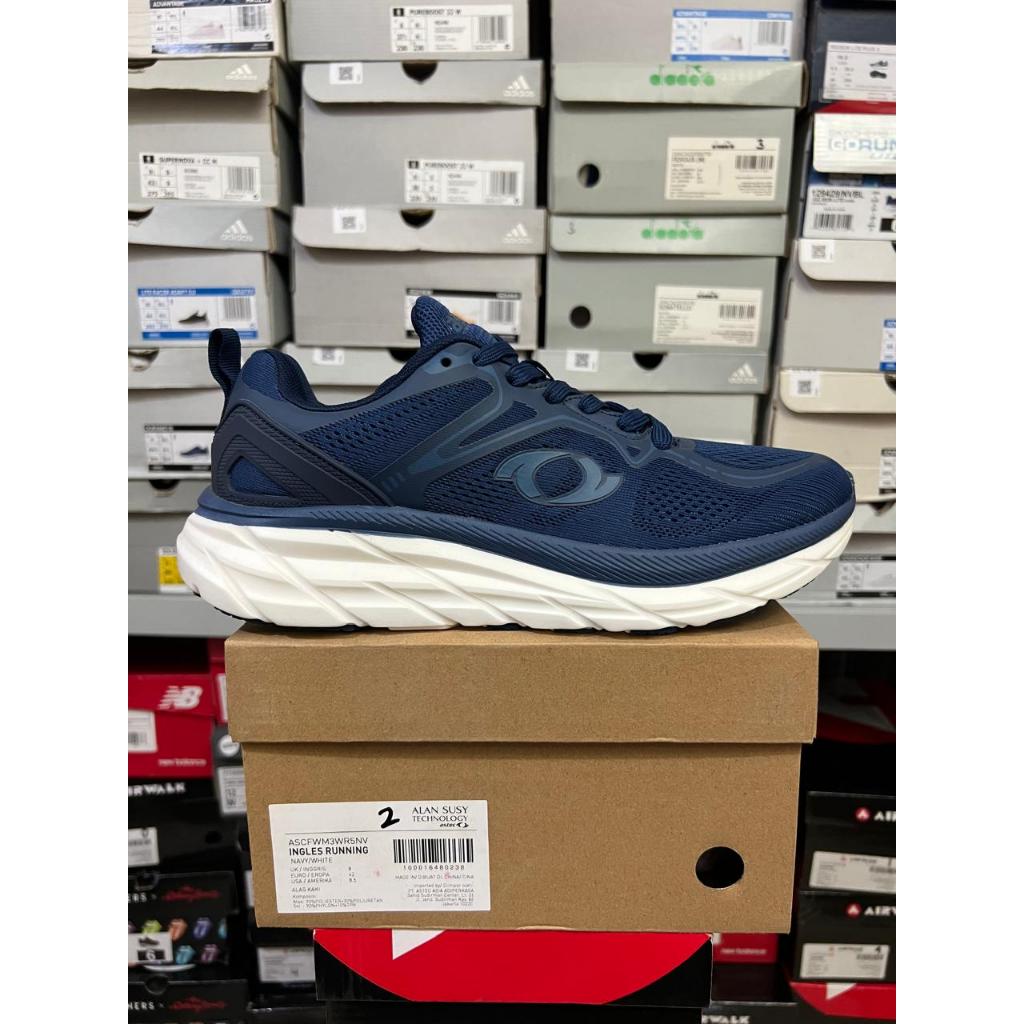 Jual Astec Ingles Running Navy White Men Shoes Original Shopee Indonesia