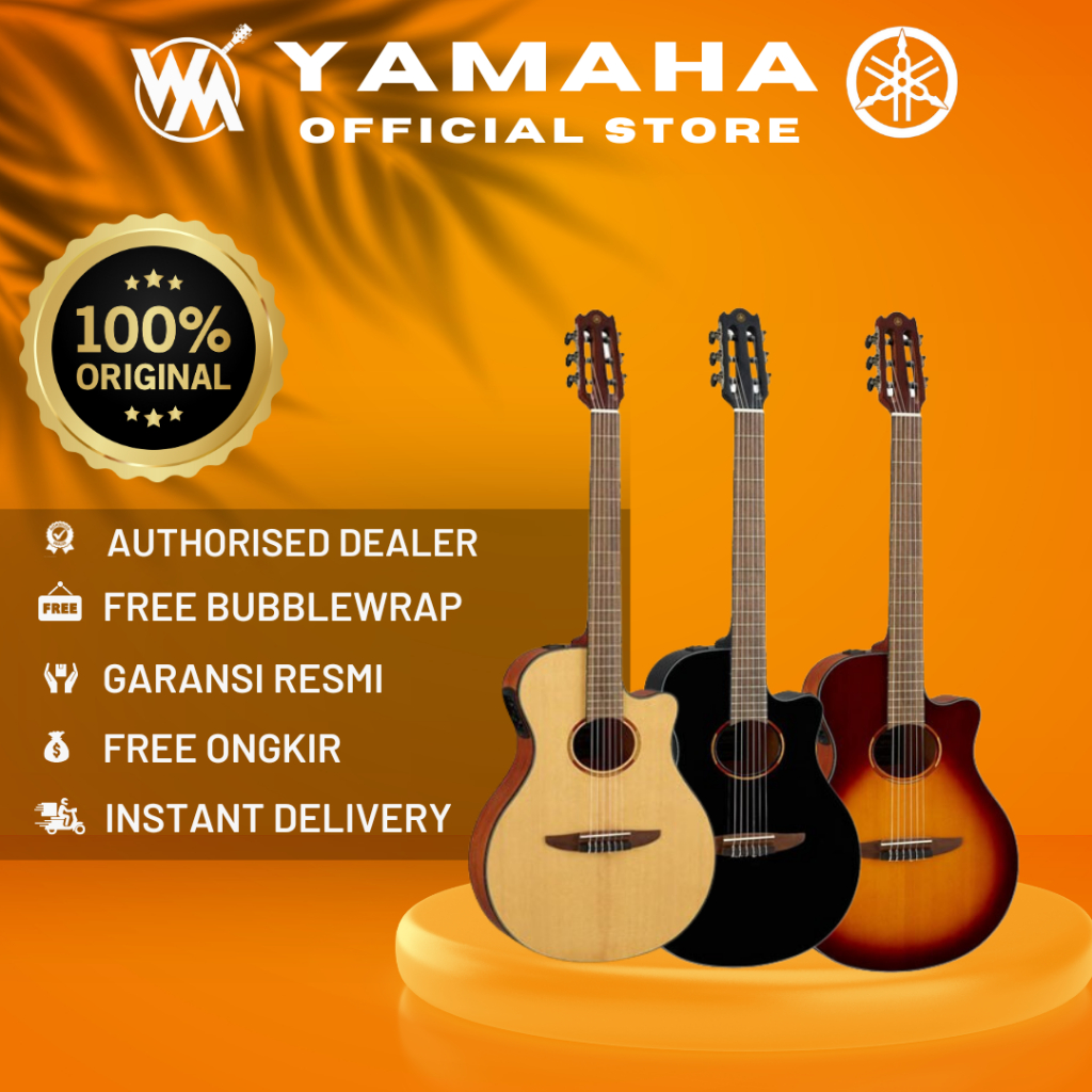 Jual Yamaha Ntx Gitar Nylon Akustik Elektrik Ntx Ntx Tersedia