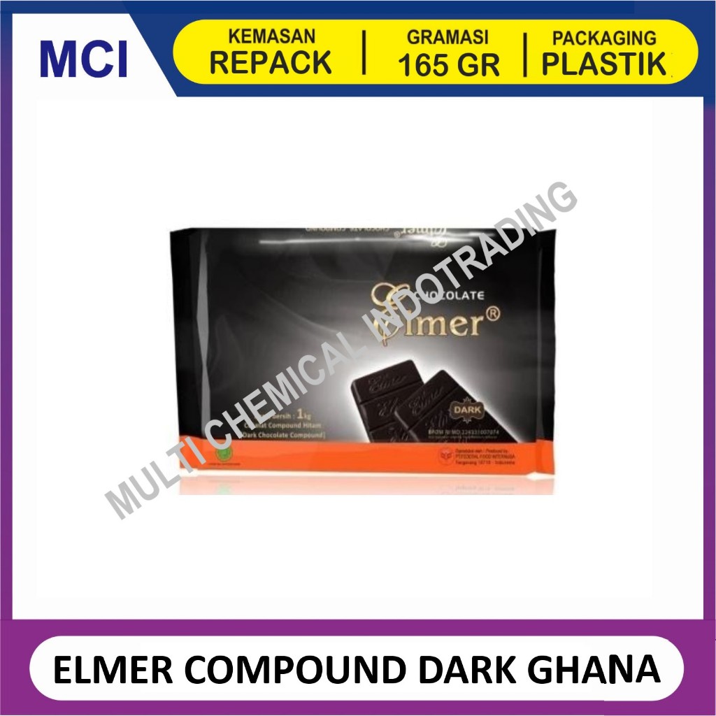 Jual Elmer Coklat Batang Chocolate Compound Repack Gr Dark