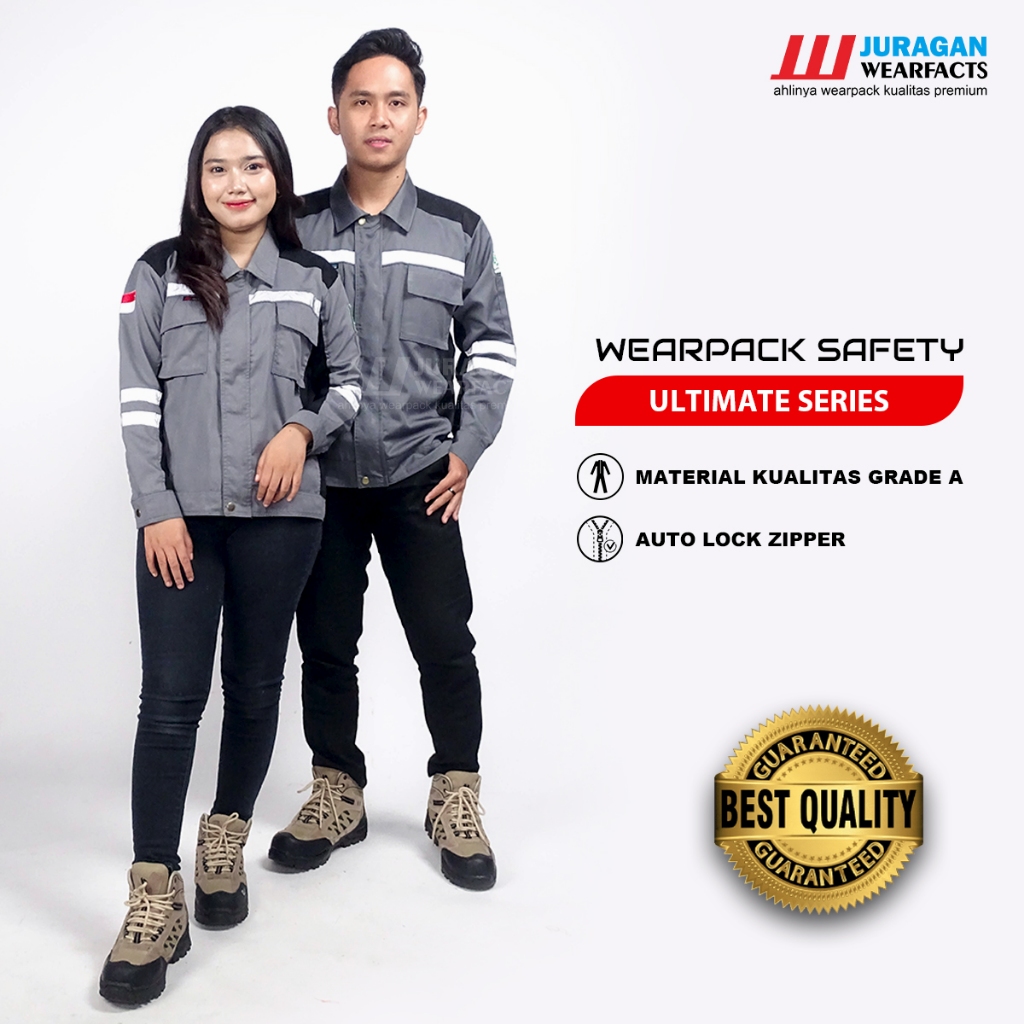 Jual Juragan Wearfacts Baju Wearpack Safety Model Ultimate Warna Abu