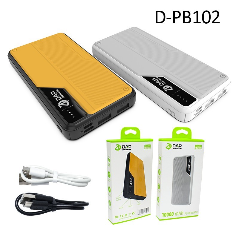 Jual Powerbank Dap Mah D Pb Suport A Dual Input Port Type C