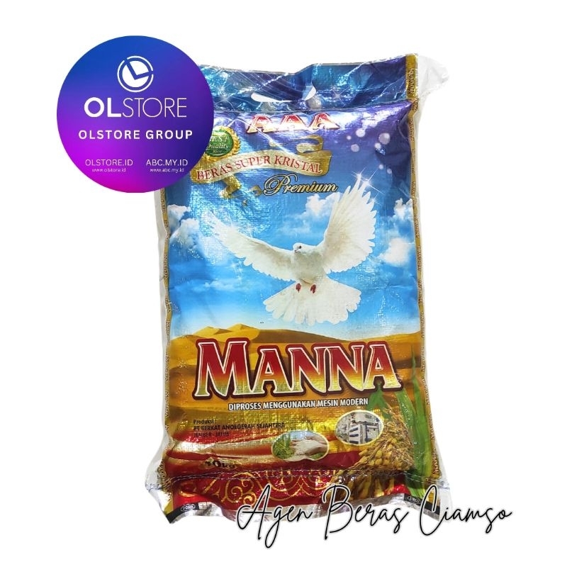 Jual Beras Manna Premium 10 Kg Shopee Indonesia