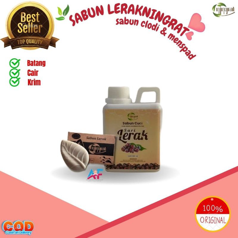 Jual Sabun Lerak Batang Ningrat Krim Cair Buat Mencuci Clodi Dan