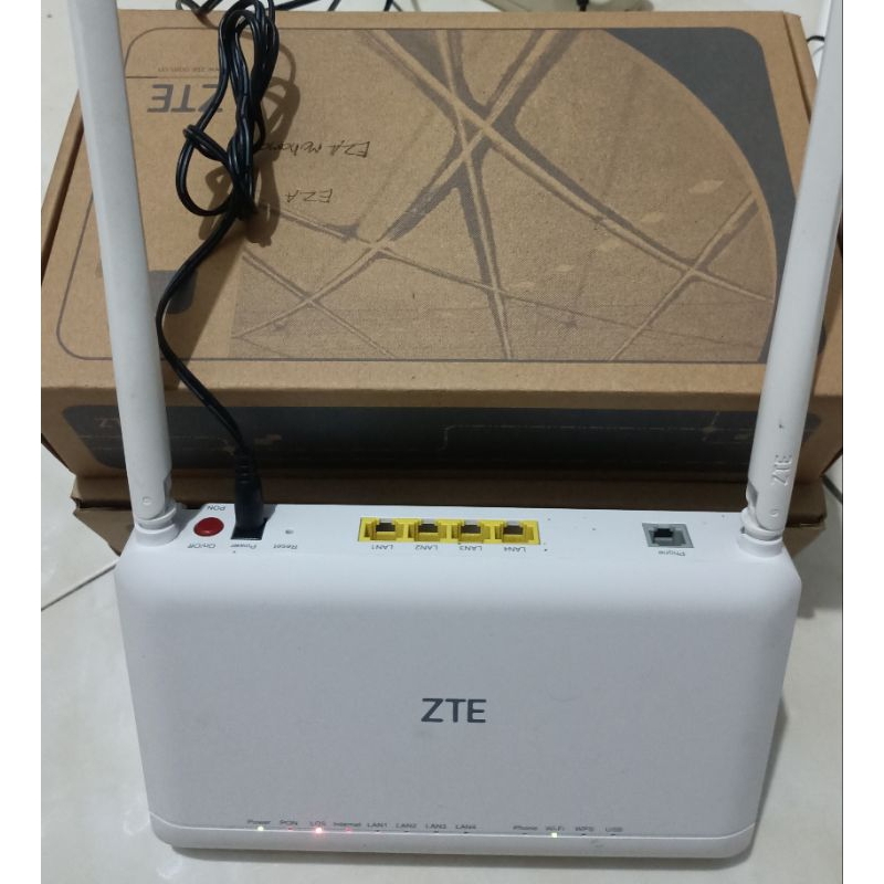 Jual ZTE ZXHN F670L Port Ijo Shopee Indonesia