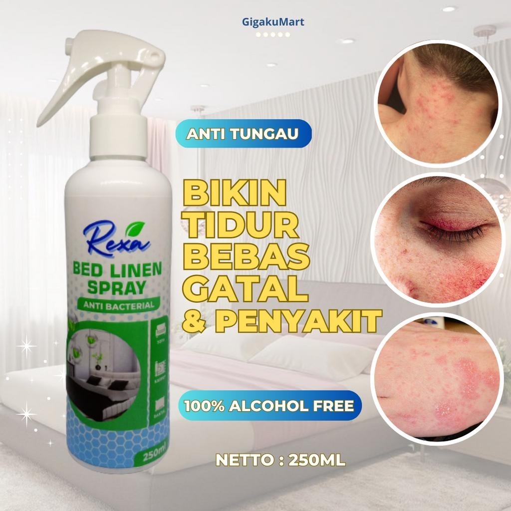 Jual Rexa Pembasmi Tungau Kutu Kasur Linen Spray Anti Serangga Tumbila