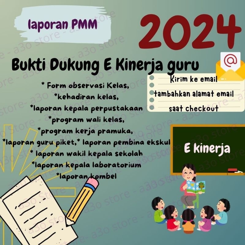 Jual Laporan Pmm Bukti Dukung E Kinerja Guru Dan Kepala Sekolah