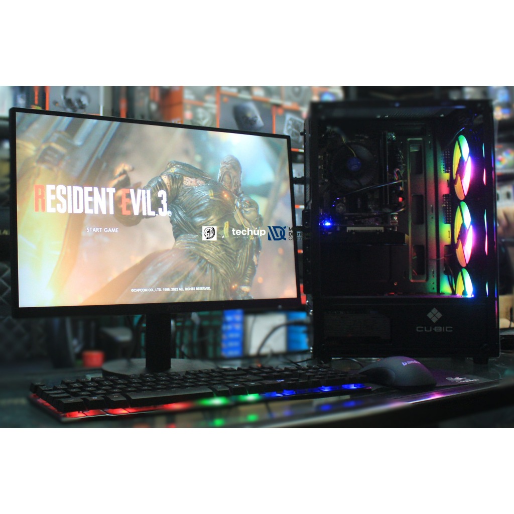 Jual PC Rakit Fullset Gaming Editing Intel I7 Gen4 Moth H81 Ram 8gb