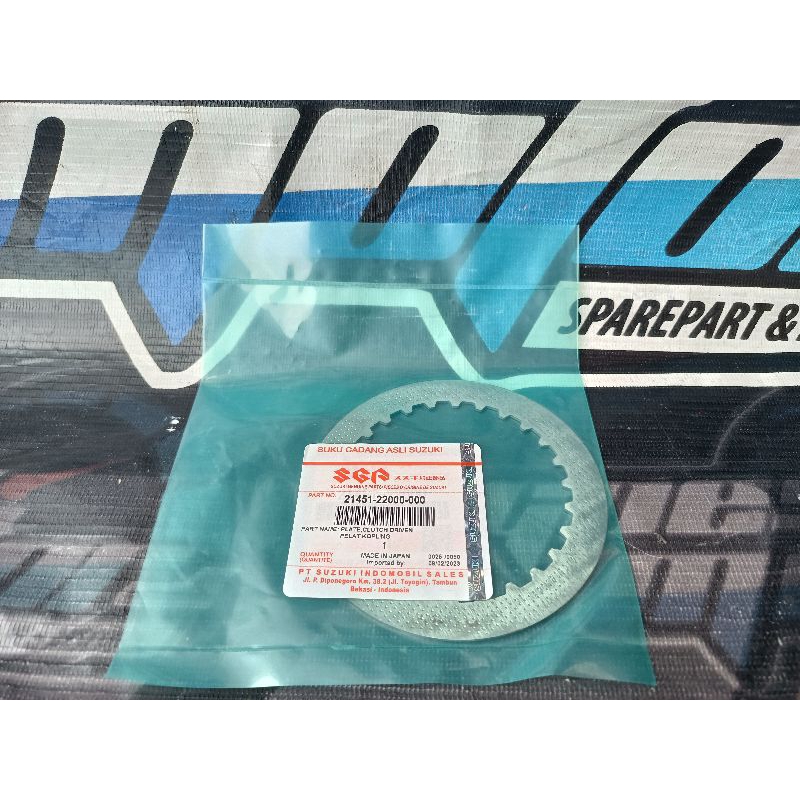 Jual Plat Kampas Kopling Plat Gesek Pcs Satria Tak Pnp Smash Shogun