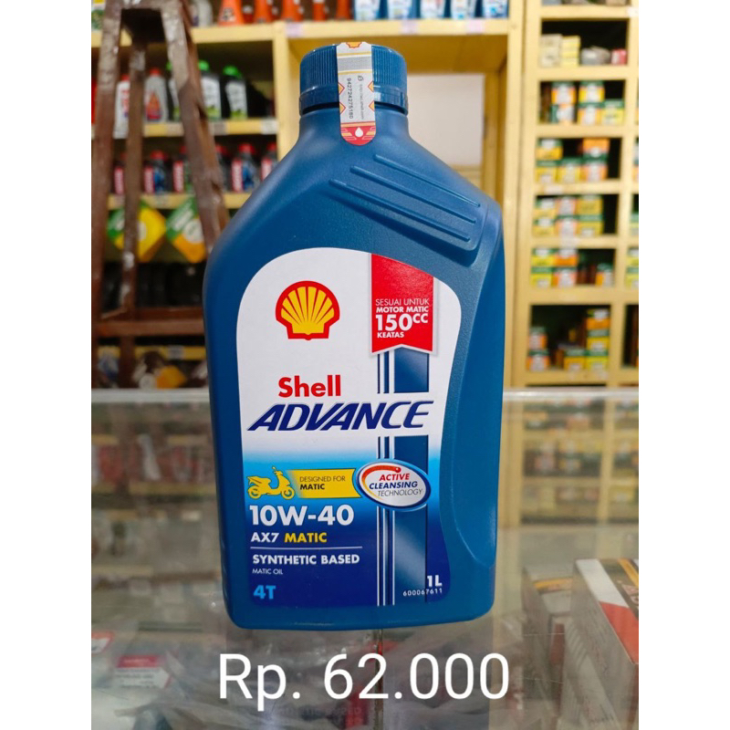 Jual Oli Shell Advance Ax Matic Liter Shopee Indonesia