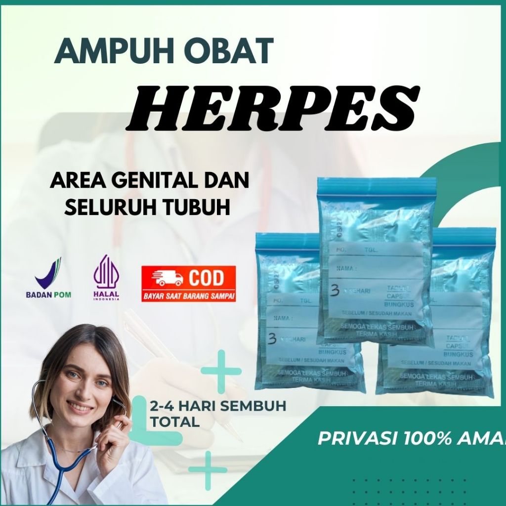 Jual Obat Herpes Kulit Paling Ampuh Untuk Herpes Area Genital