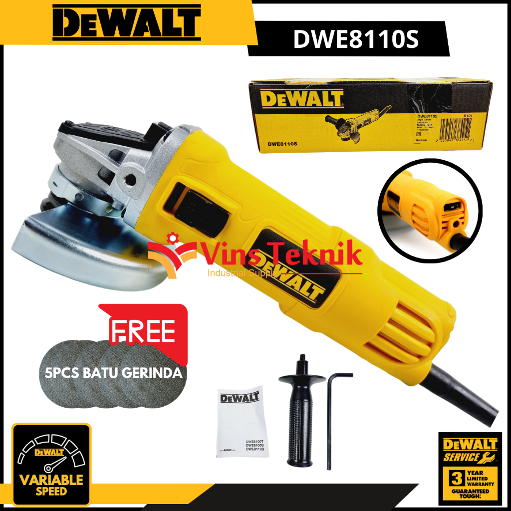 Jual Mesin Gerinda Tangan Angle Grinder Dwe S Dewalt Dwe S