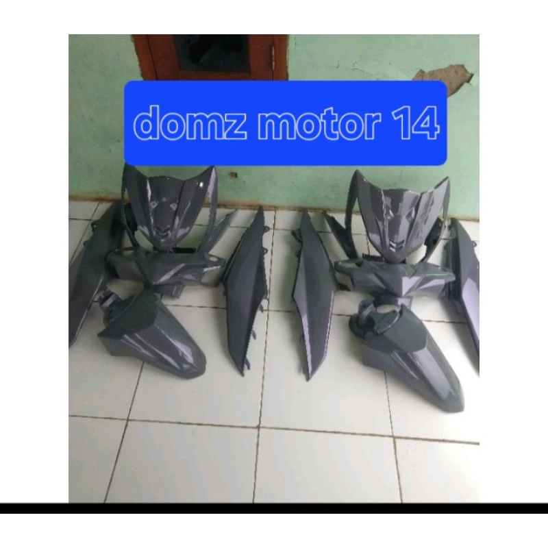 Jual Cover Full Body Halus Honda Beat Fi 2013 2016 Warna Abu2 Shopee