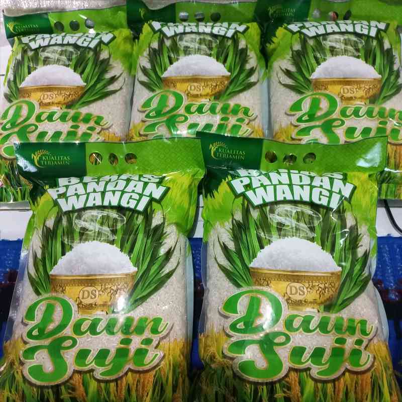 Jual BERAS PANDAN WANGI DAUN SUJI 5 KG Shopee Indonesia