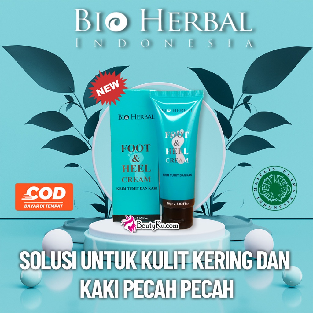 Jual Bio Herbal Foot And Heel Cream Solusi Untuk Tumit Dan Kulit Kering