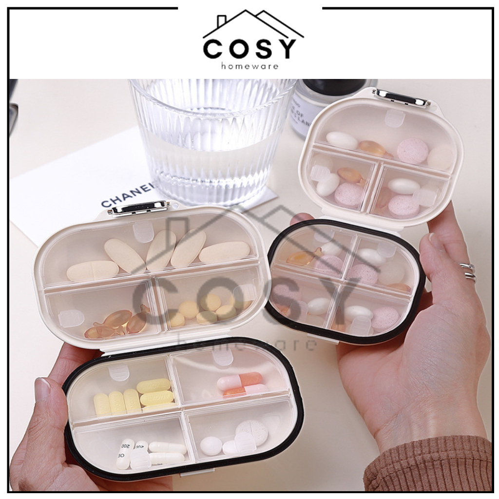 Jual Cosy Kotak Obat Travel Case Jewel Daily Pill Box Penyimpanan Obat