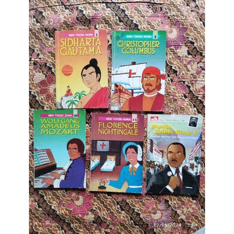 Jual Buku Seri Tokoh Dunia SIDHARTA GAUTAMA CHRISTOPER COLUMBUS