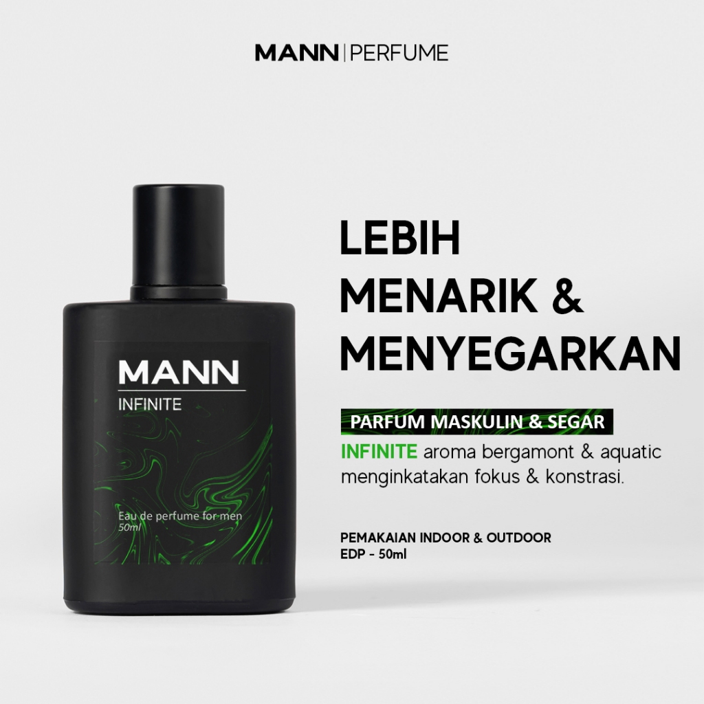 Jual Parfum Pria Tahan Lama Mann Perfume Infinite Lebih Menarik