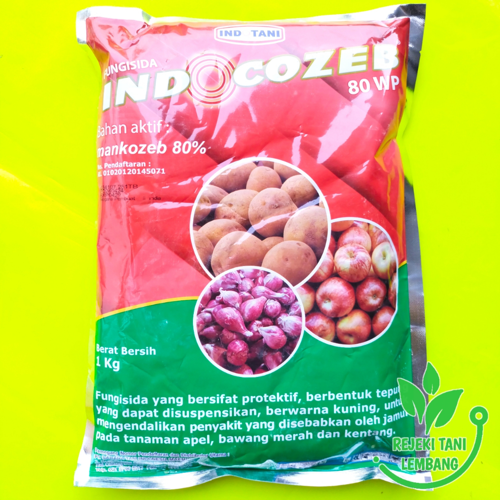 Jual FUNGISIDA INDOCOZEB 80 WP ISI 1 KG PENGENDALI PENYAKIT TANAMAN