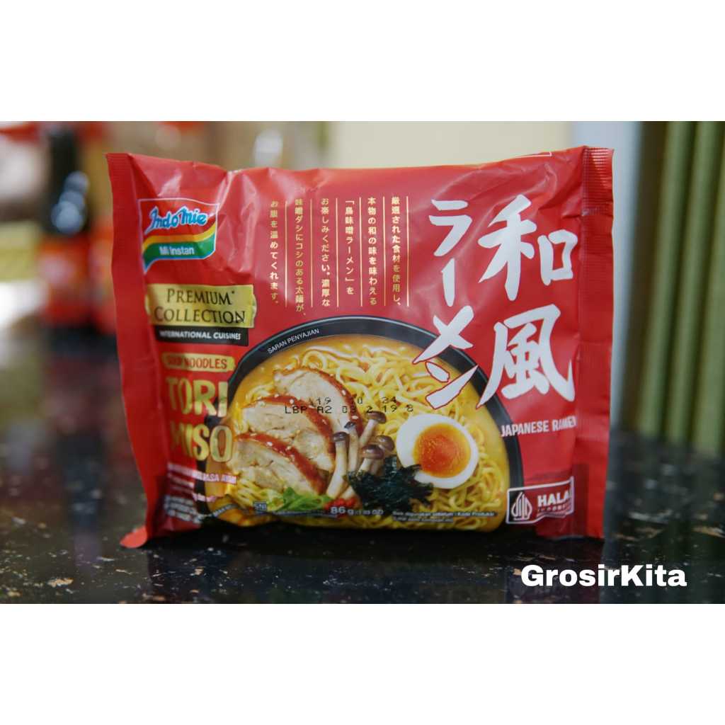 Jual Indomie Mie Instant Premium Japanese Tori Miso Ramen 86gr Shopee