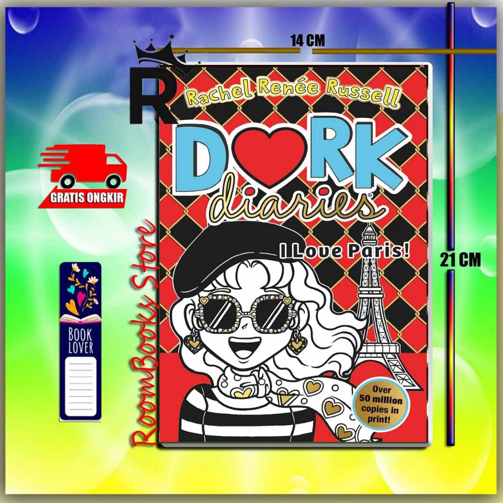 Jual Dork Diaries I Love Paris Jokes Drama And BFFs In The Global