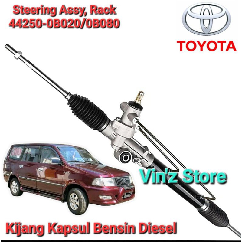 Jual Rack Steer Bak Stir Gearbox Power Steering Kijang Kapsul