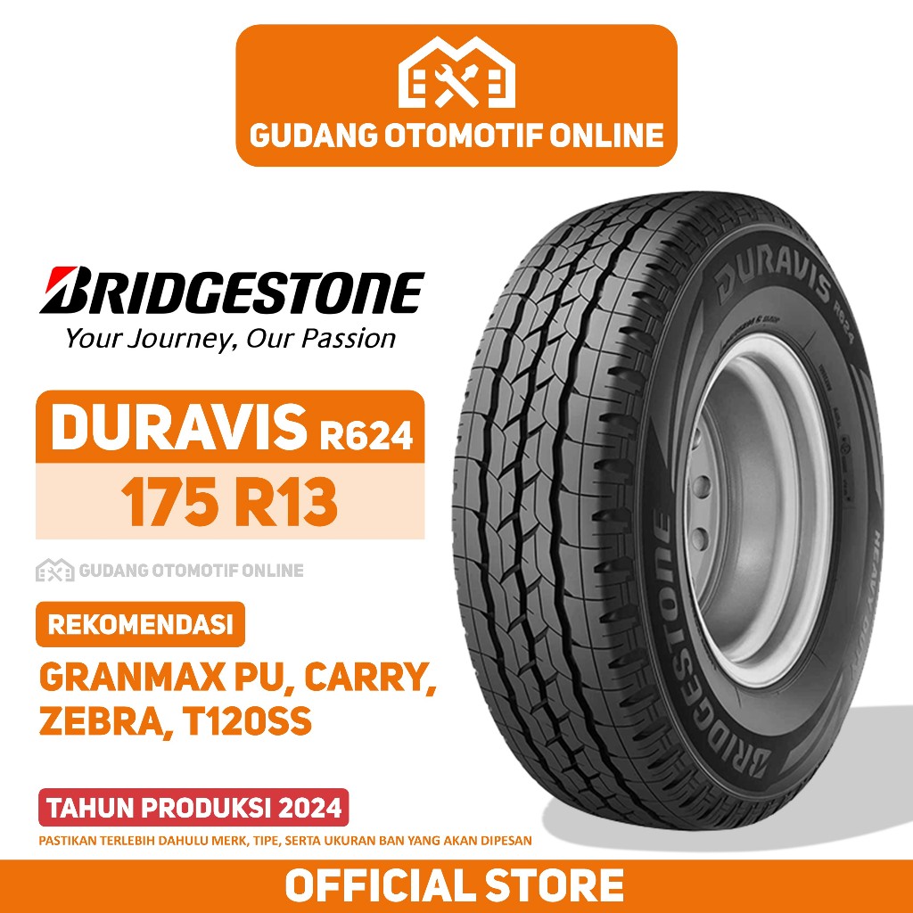 Jual Ban Mobil Granmax Carry Zebra Ban Bridgestone Duravis R R