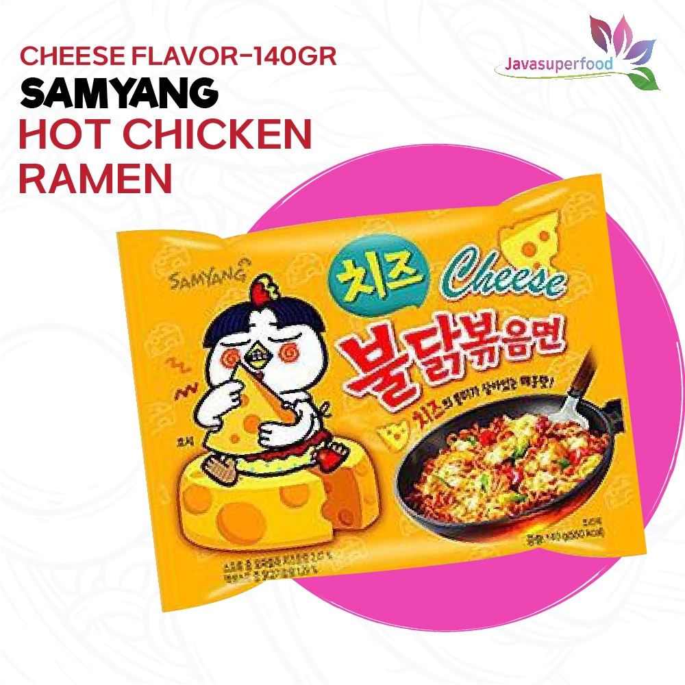 Jual SAMYANG HOT CHICKEN RAMEN CHEESE 140 GR Shopee Indonesia