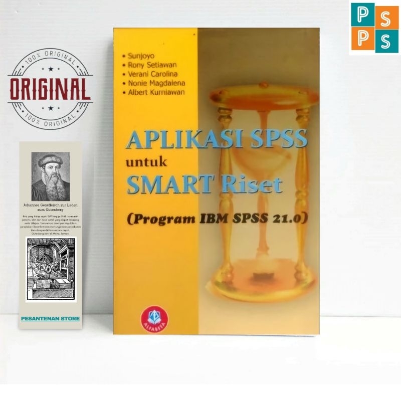 Jual BUKU ORIGINAL Aplikasi SPSS Untuk SMART Rriset Program IBM SPSS