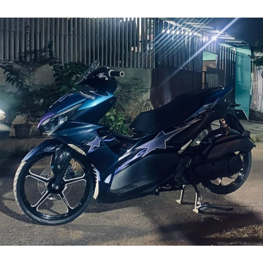 Jual STRIPING TRANSPARAN YAMAHA AEROX ALL NEW CONNECTED 155 VVA 2021