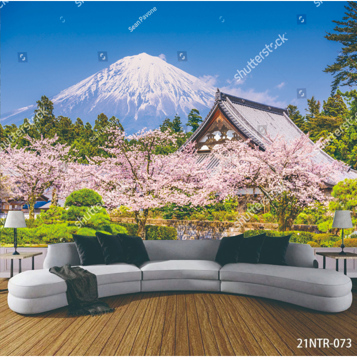 Jual Wallpaper Dinding Bunga Sakura Wallpaper Nuansa Alam Jepang