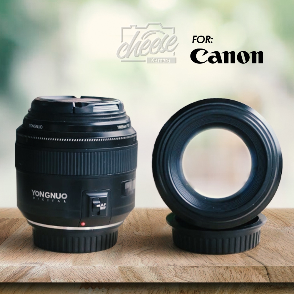 Jual Lensa Fix Yongnuo Mm F For Canon Mulus Bokeh Juara Hasil