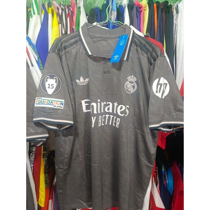 Jual Import Fullpatch Jersey Bola Real Madrid Home Away Rd H