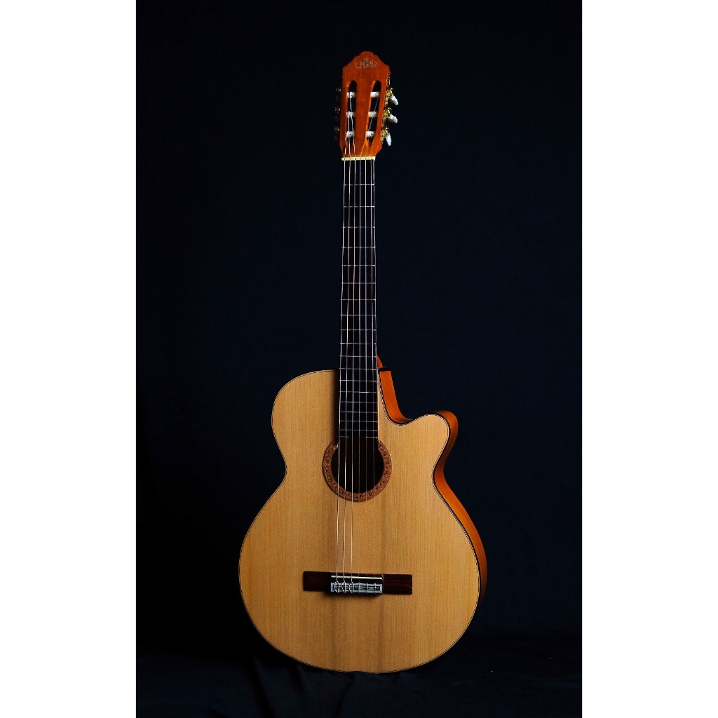 Jual Gitar Akustik Akustik Elektrik Nylon Jgs Gcc Na Shopee Indonesia