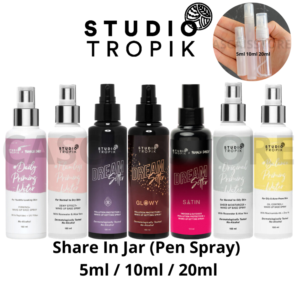 Jual Studio Tropik Share In Jar Glowy Translucent Satin Original