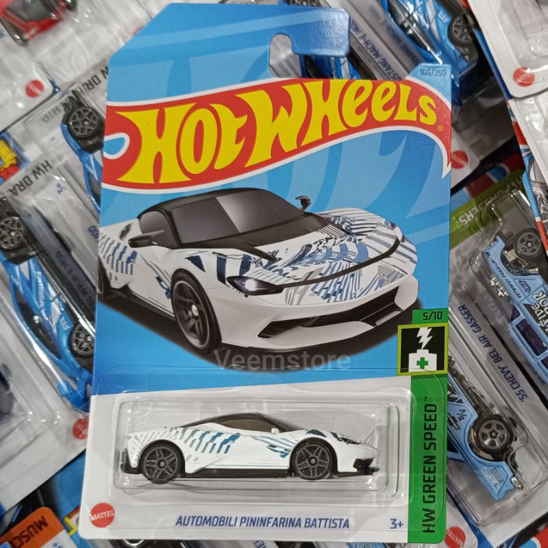 Jual Hotwheels Automobili Pininfarina Battista Original Mattel