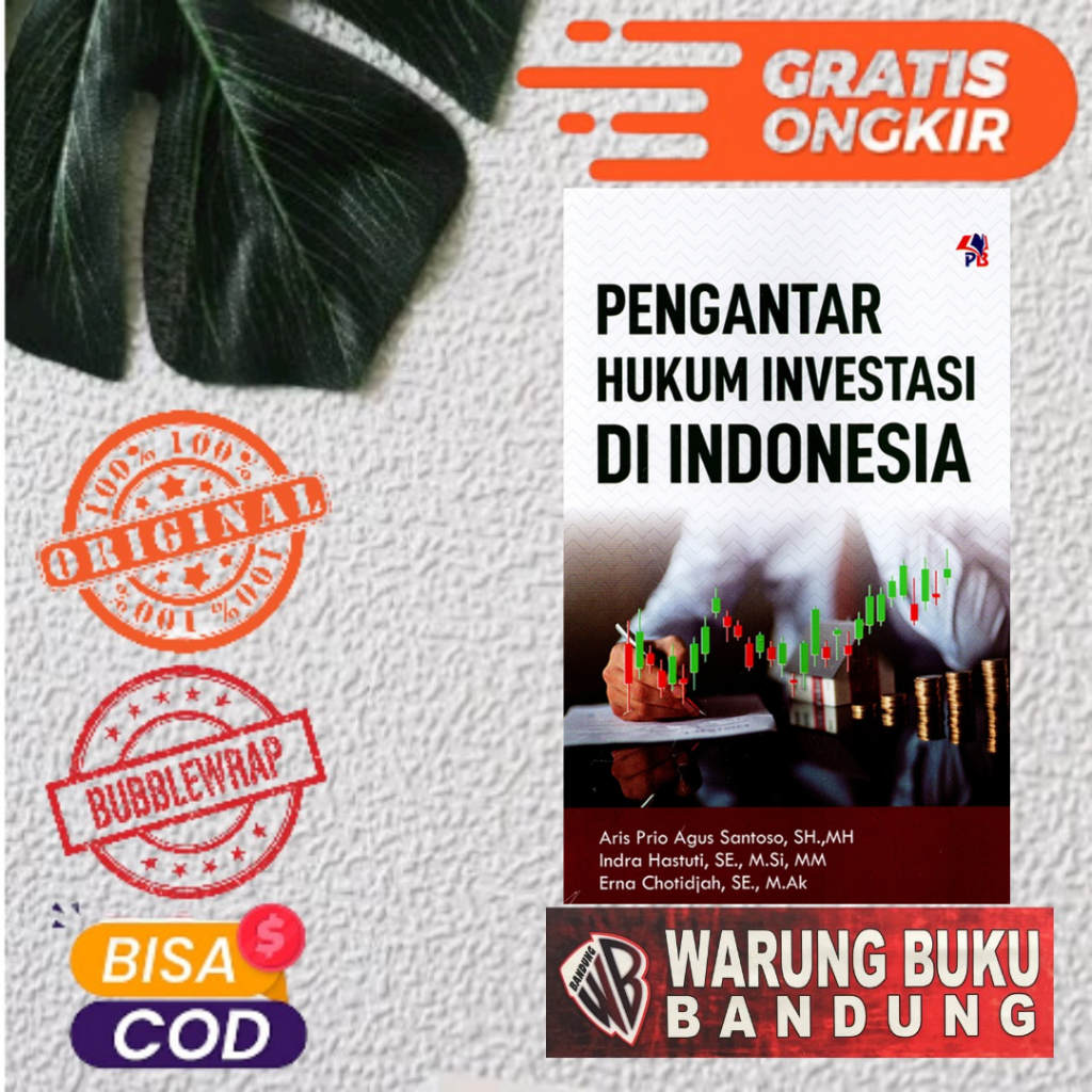 Jual Buku Pengantar Hukum Investasi Di Indonesia Aris Prio Agus