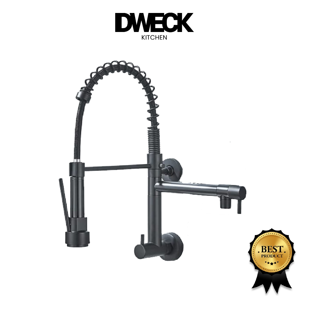 Jual Kran Kitchen Sink Mixer Pantry Tembok Keran Air Tarik Cold Only