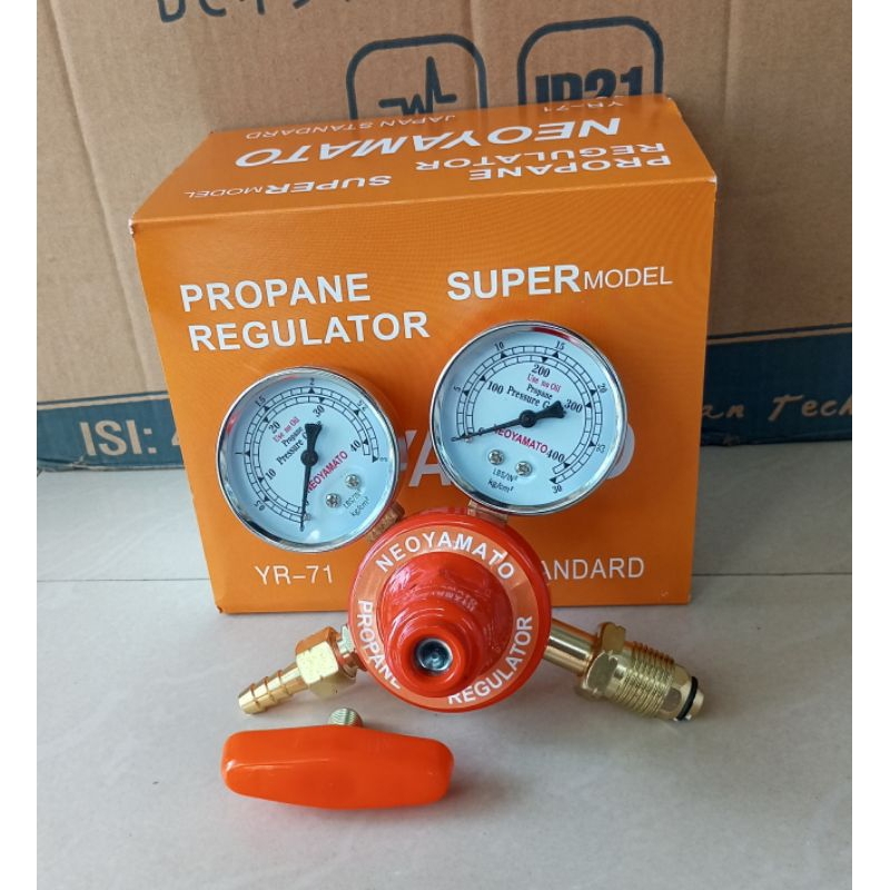 Jual REGULATOR LAS LPG PROPANE YAMATO TABUNG LAS LPG WELDING LAS